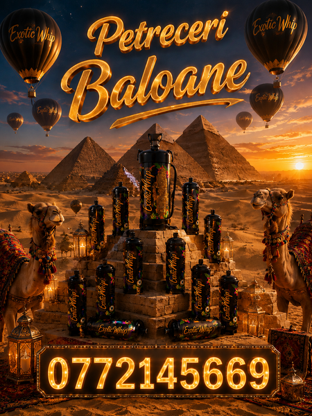 Butelii baloane non-stop.